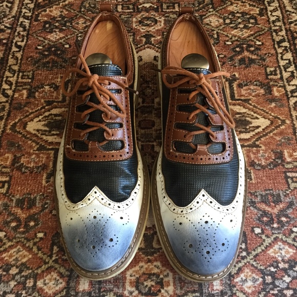 Ferro Aldo Other - Multi-textured Wingtip Oxfords Ferro Aldo
